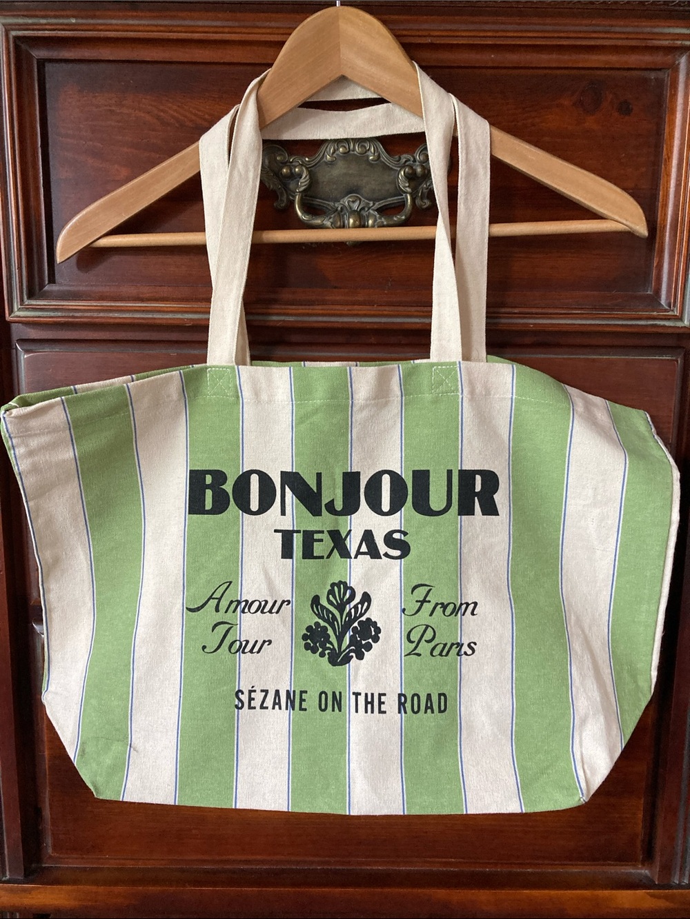 Sezane Bonjour Texas Tote